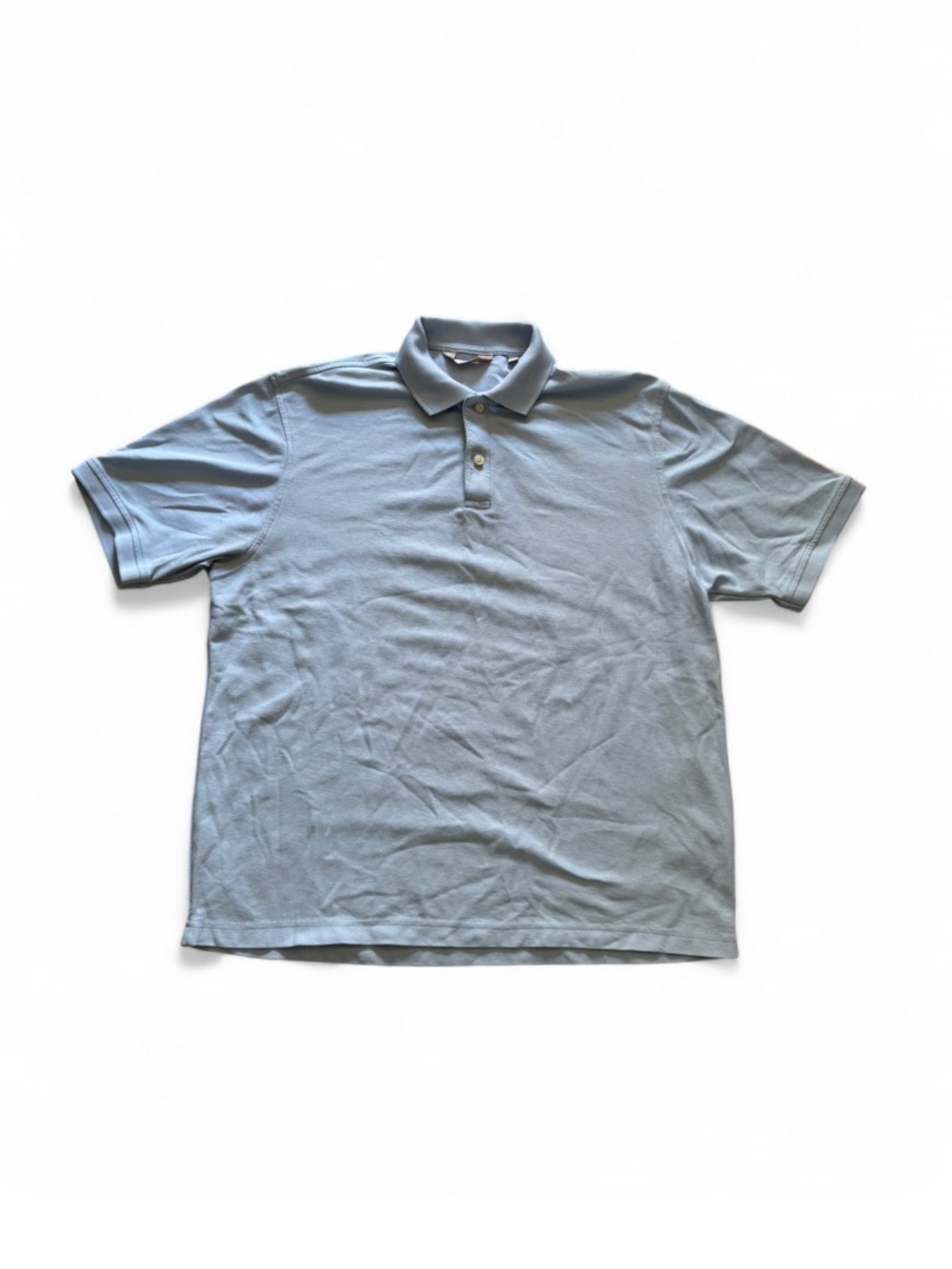 Roundtree & Yorke - Gold Label - Light Blue 100% Cotton Polo Shirt